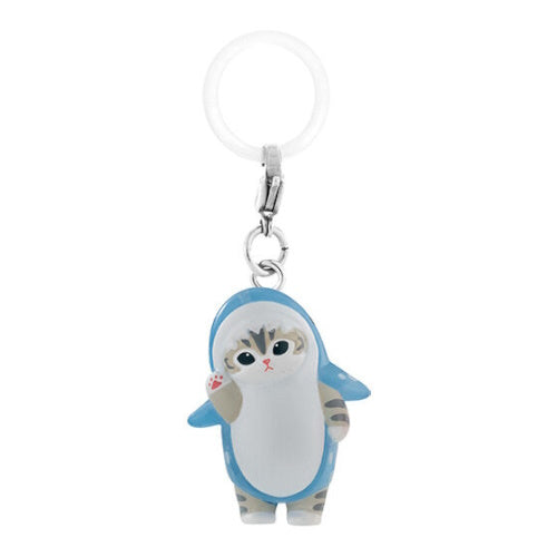 Bandai Mofusand x Sea Creature 1 Inch Keychain - Cute Dangler Mascot for Backpacks, Bags & Keyrings | Anime Collectible Gift