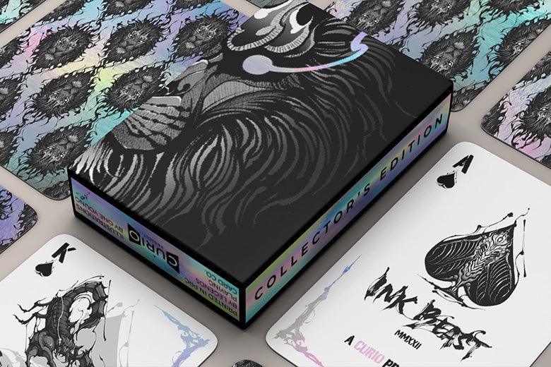 Premium Gilded Ink Beast Collector's Edition Playing Cards - Luxury Deck for Card Games, Magic Tricks & Poker Nights - Perfect Gift for Card Collectors and Game Enthusiasts