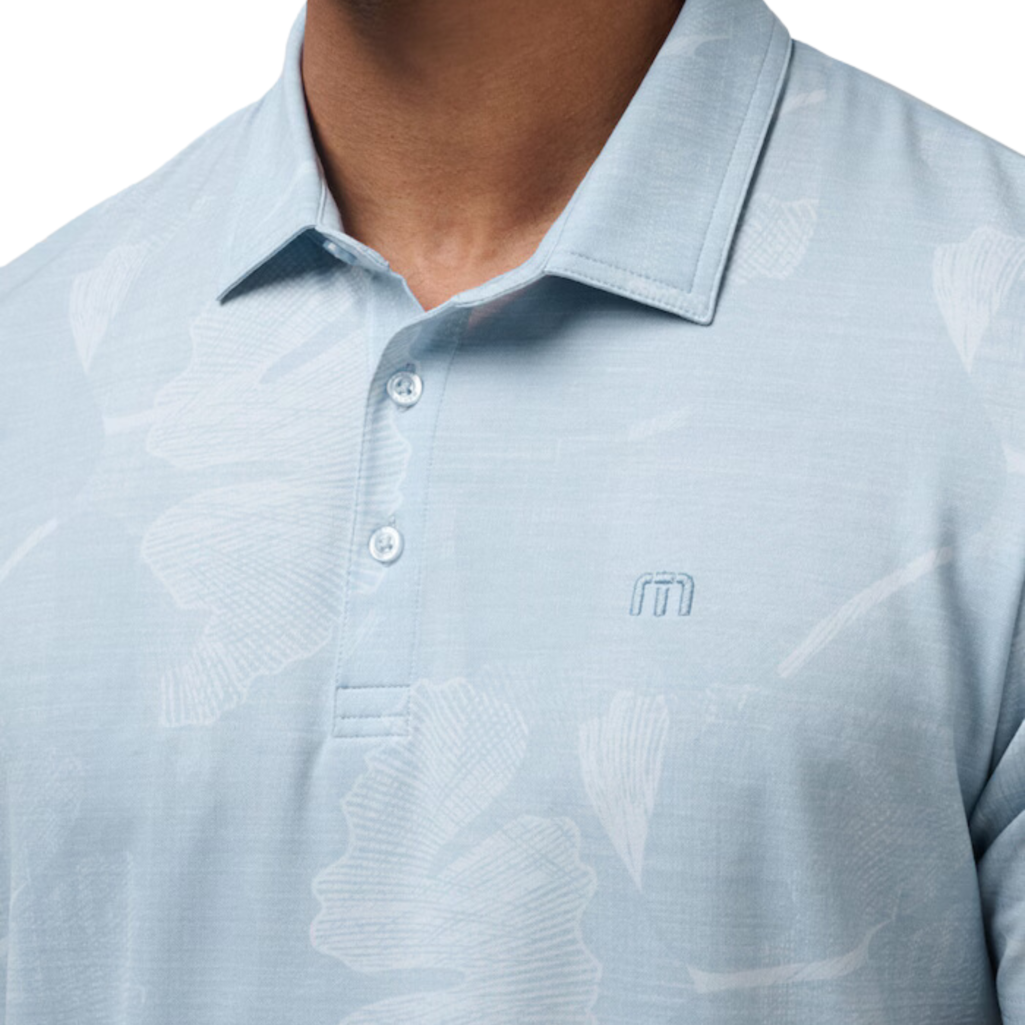 TravisMathew Featherweight Mist Men's Polo Shirt - Lightweight, Breathable & Quick-Dry Golf & Casual Wear for Men