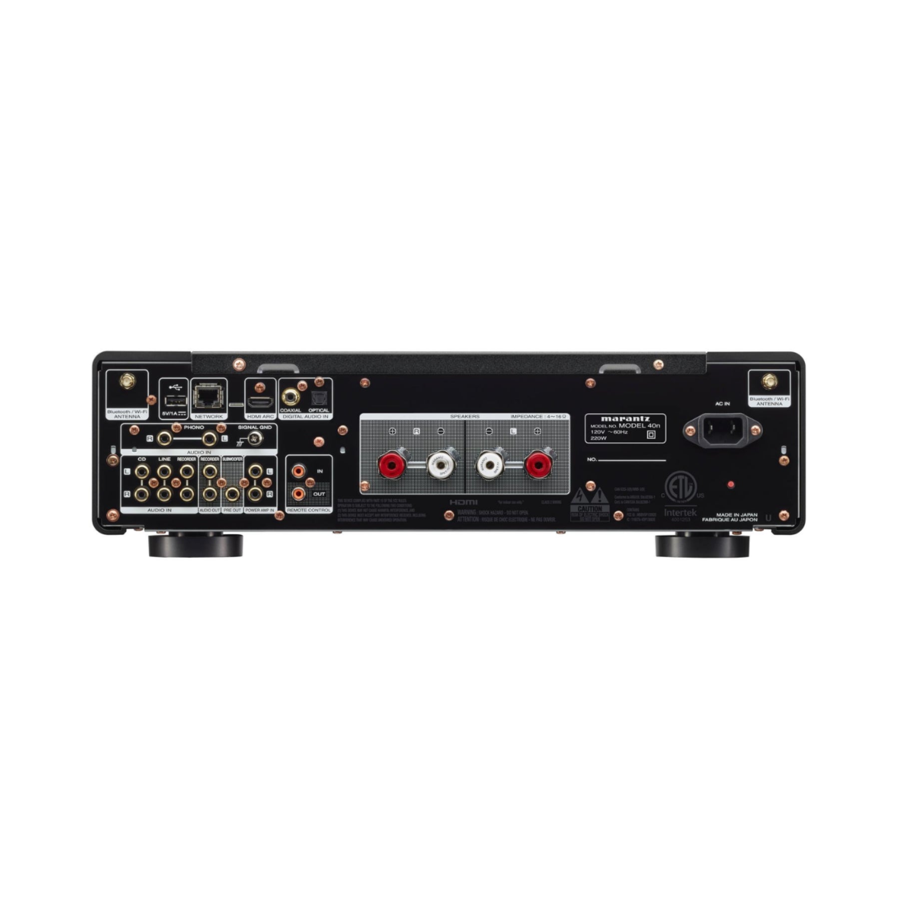 Marantz Model 40n Hi-Fi Network Integrated Amplifier - Premium Audio Streaming & Home Theater System (Open Box) | Perfect for Audiophiles & Music Lovers in Living Rooms & Home Theaters