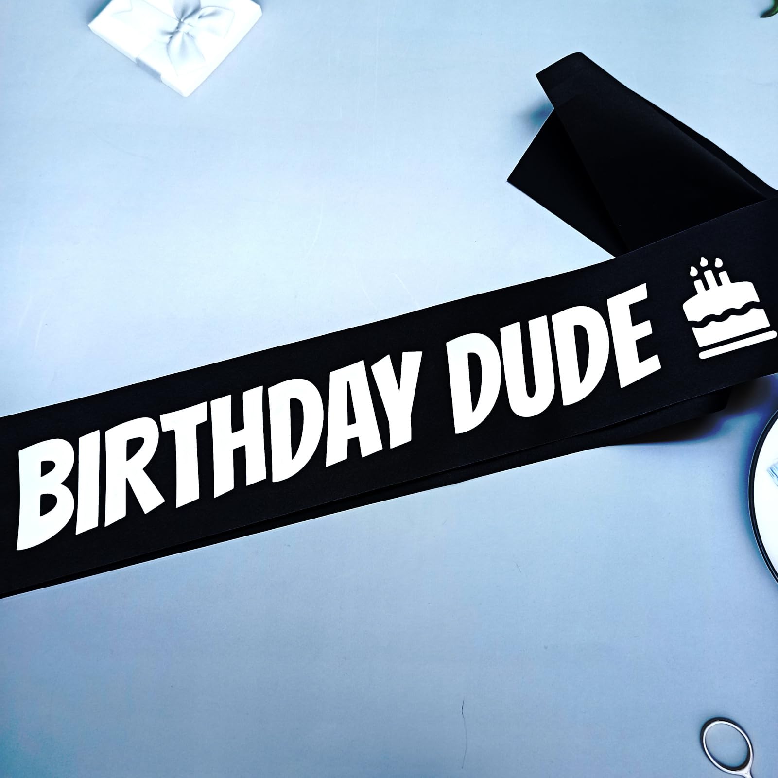 Magnusson's Birthday Sash for Men - Premium Garden Birthday Dude Sash for Birthday Boy, Husband, Boyfriend, Son & Brother | Perfect for Birthday Party Decorations, Gifts & Celebrations