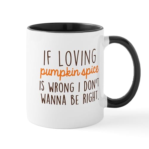White/Black Inside - If Loving Pumpkin Spice Is Wrong, I Don Mugs