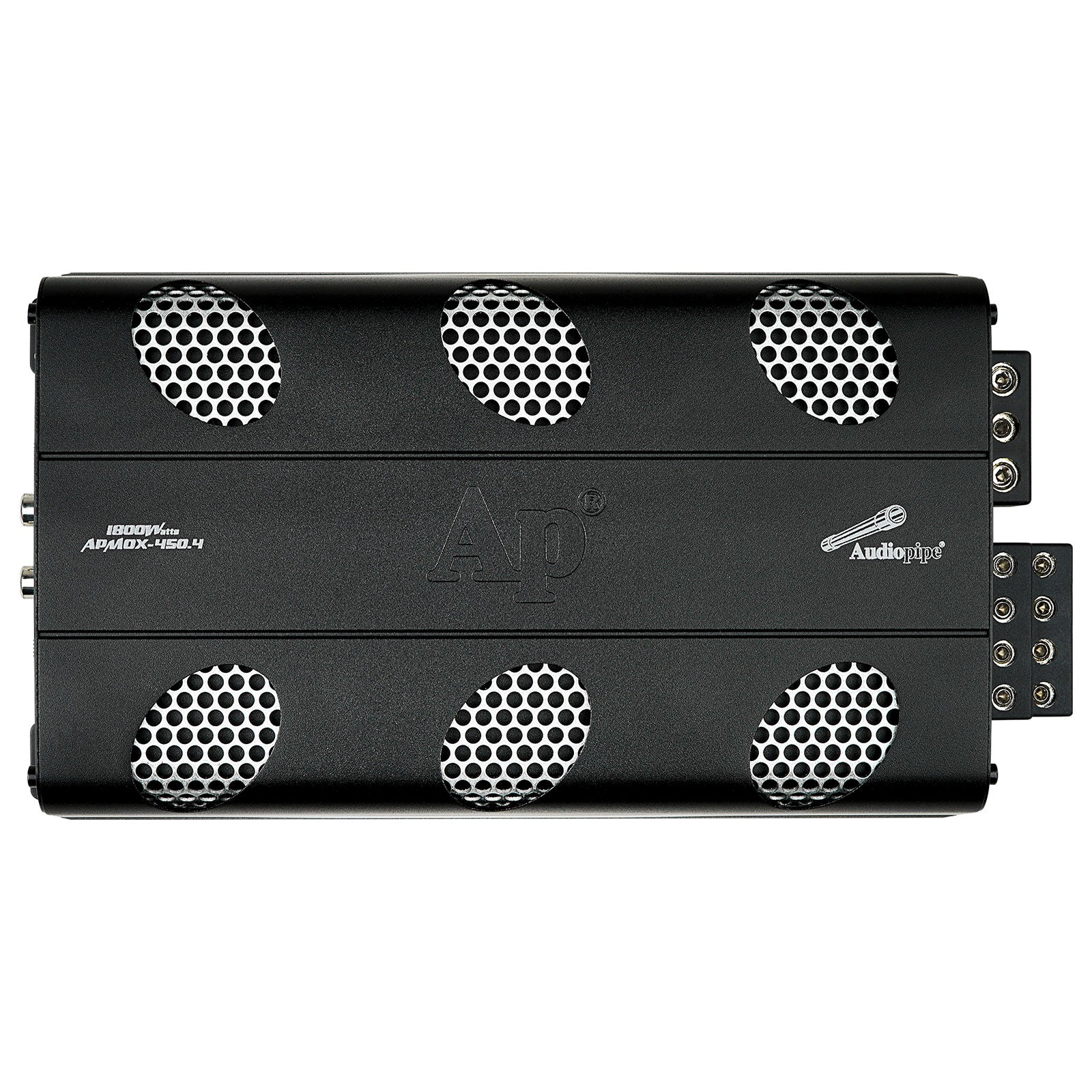 450 Watts Full Range Class D Mini Amplifier (APMOX 450.4) - Compact Power for Car Audio, Home Theater & Live Performances