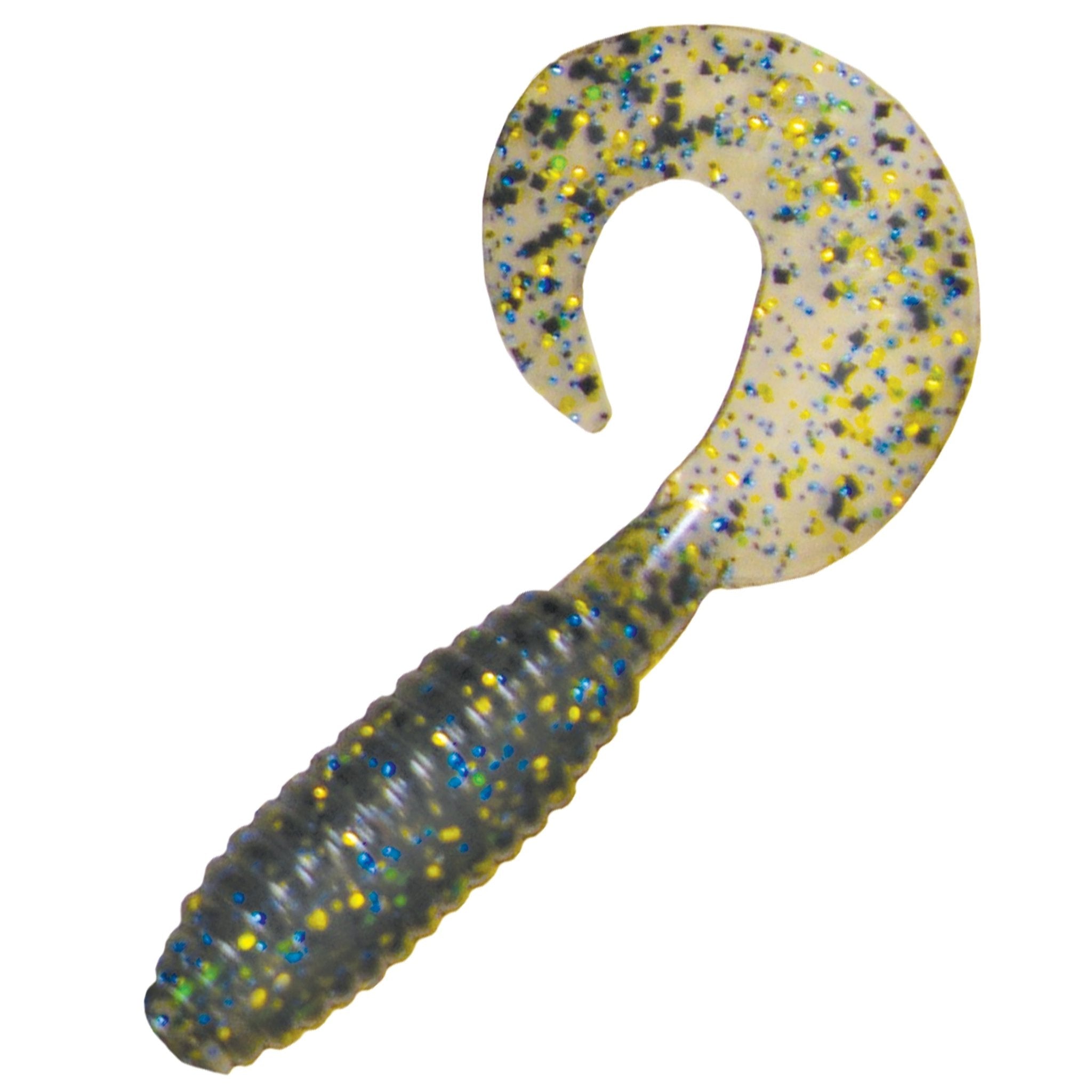 Kalins Lunker Grub Soft Plastic Fishing Lures - Premium Bass Bait for Freshwater & Saltwater Fishing | Ideal for Bass, Trout, and Walleye