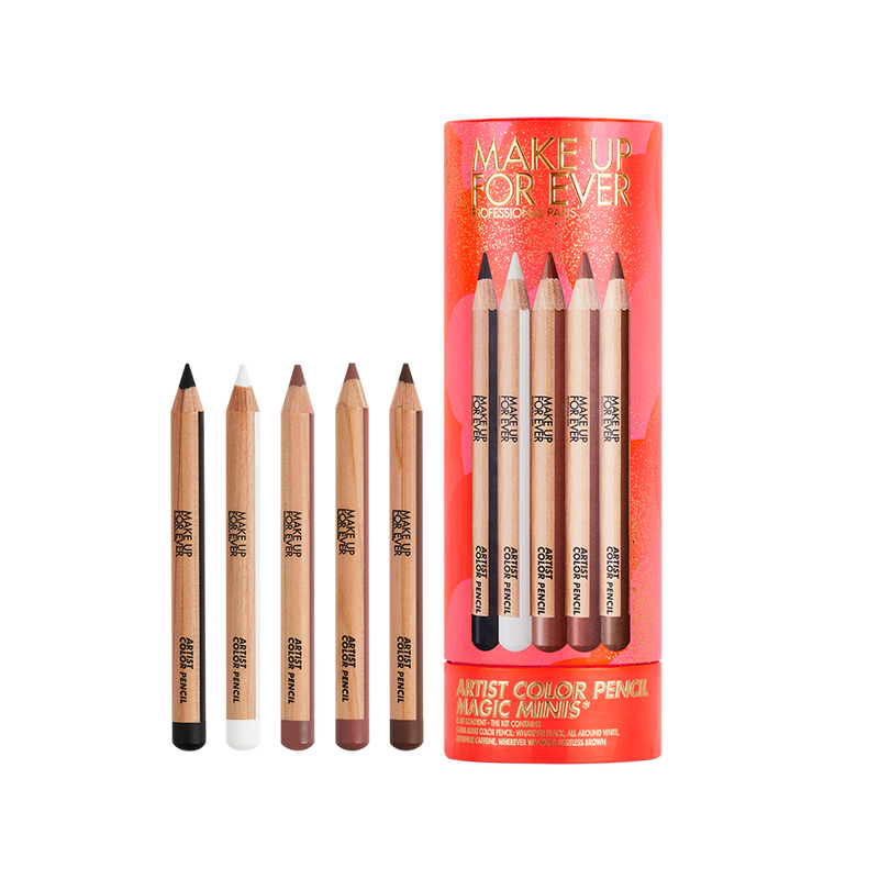 Professional Artist Color Pencil Set - 24 Vibrant Mini Colored Pencils for Sketching, Drawing & Coloring | Perfect for Art Students, Beginners & Professionals | Portable Travel Art Supplies for On-the-Go Creativity
