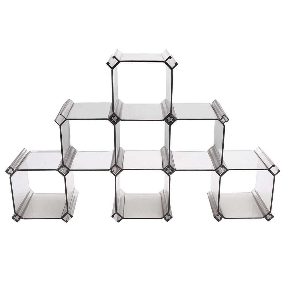 TOPINCN 6-Piece Multifunctional Drawer Organizer Set - Adjustable Lattice Divider for Makeup, Underwear & Jewelry Storage - Perfect for Bedroom, Bathroom & Closet Organization