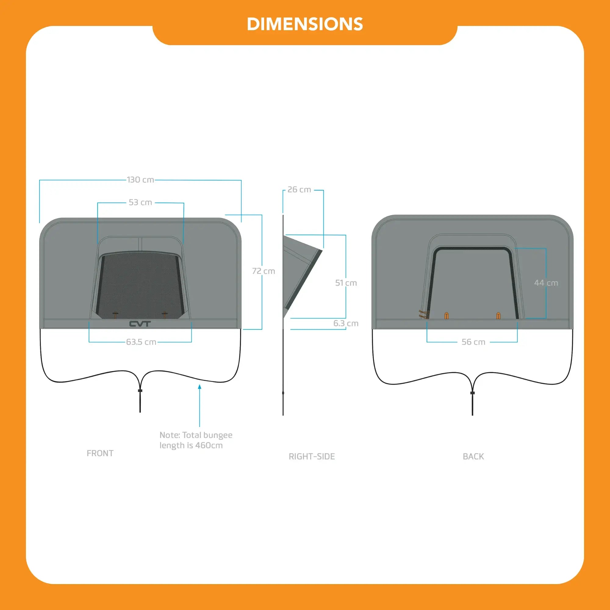 Timber Creek Window Canopy - UV Protection Outdoor Shade for Patio, Deck, and Porch - Perfect for Sun Protection and Relaxation in Backyard or Garden