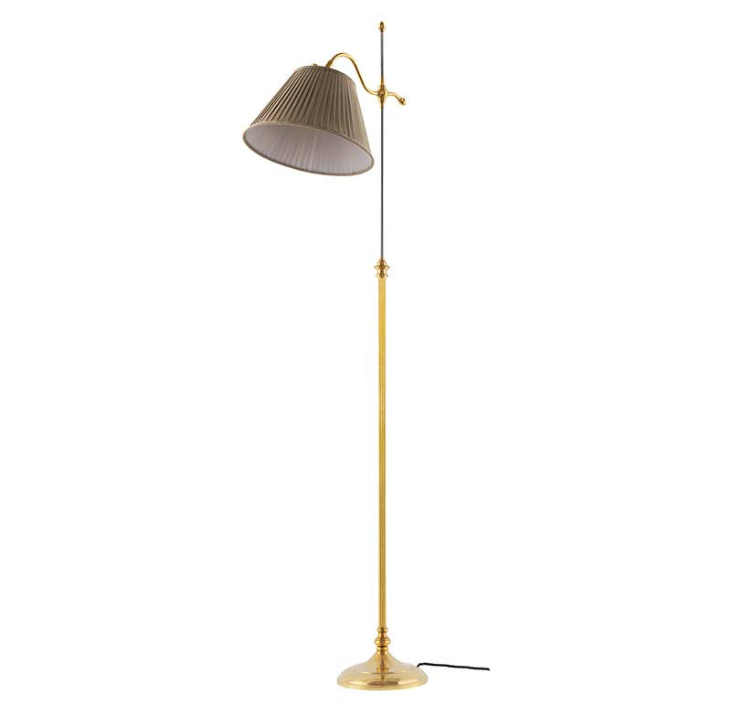 Golvlampa Gullberg Floor Lamp with Beige Shade - Modern Lighting for Living Room, Bedroom, or Office Decor