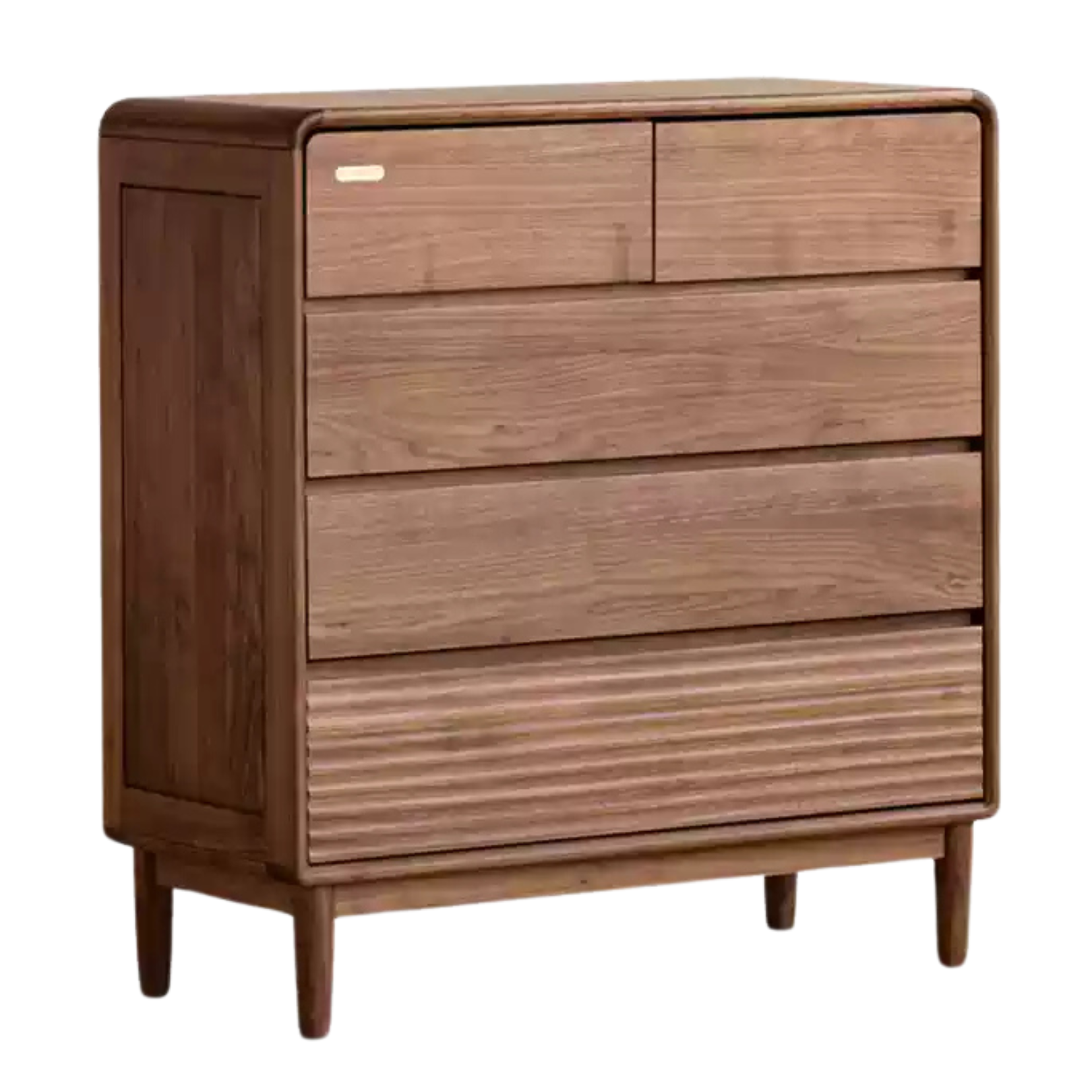 Black Walnut Solid Wood Wall Storage Drawer - Handcrafted Organizer for Bedroom, Bathroom & Entryway | Rustic Home Decor
