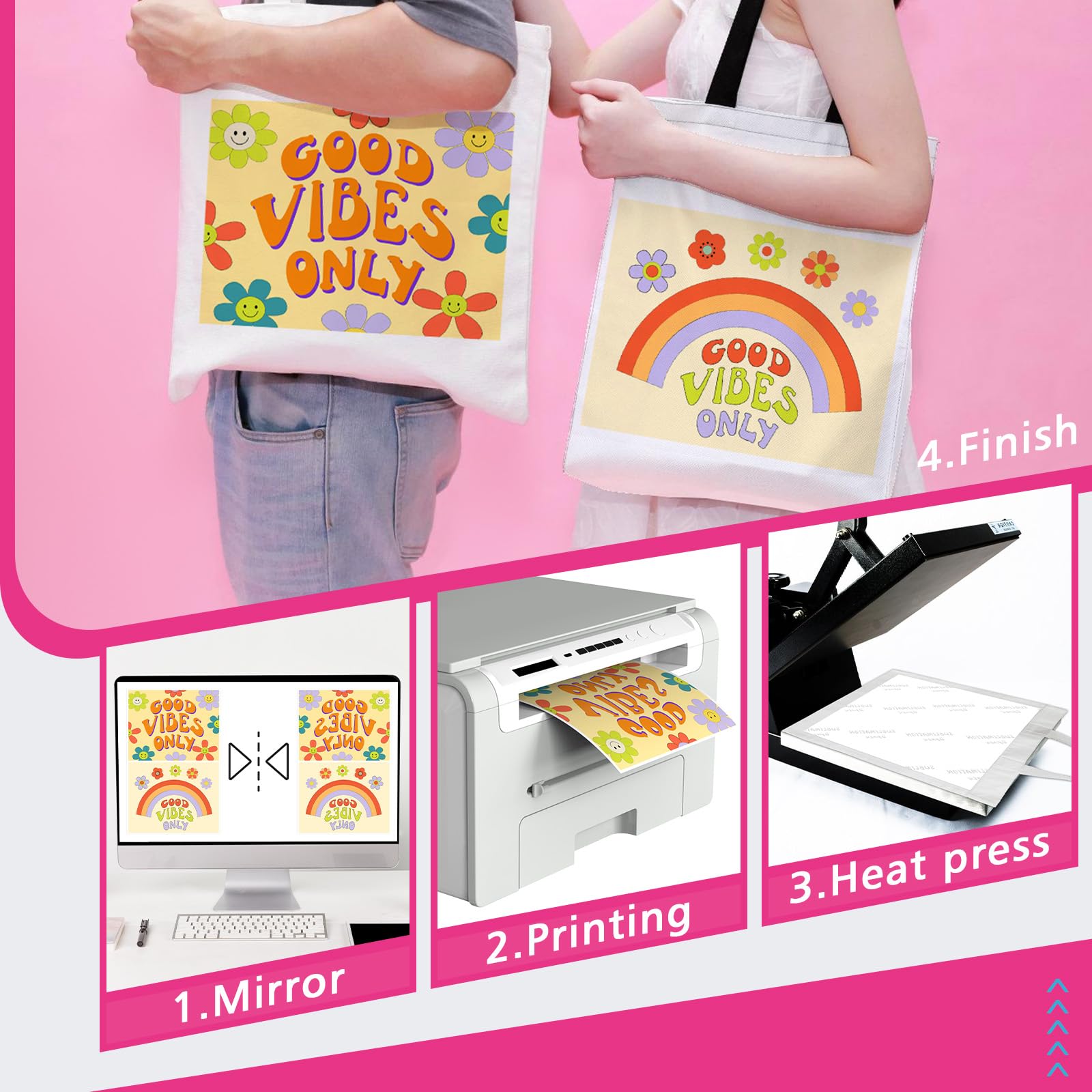 11x17 Sublimation Paper - 125g Heat Transfer Paper (160 Sheets) for Inkjet Printers - Compatible with Thermal Sublimation Ink - Perfect for Mugs, Phone Cases, T-Shirts & Light Fabrics - White Blank Sublimation Transfer Paper for DIY Crafts & Personalized Gifts