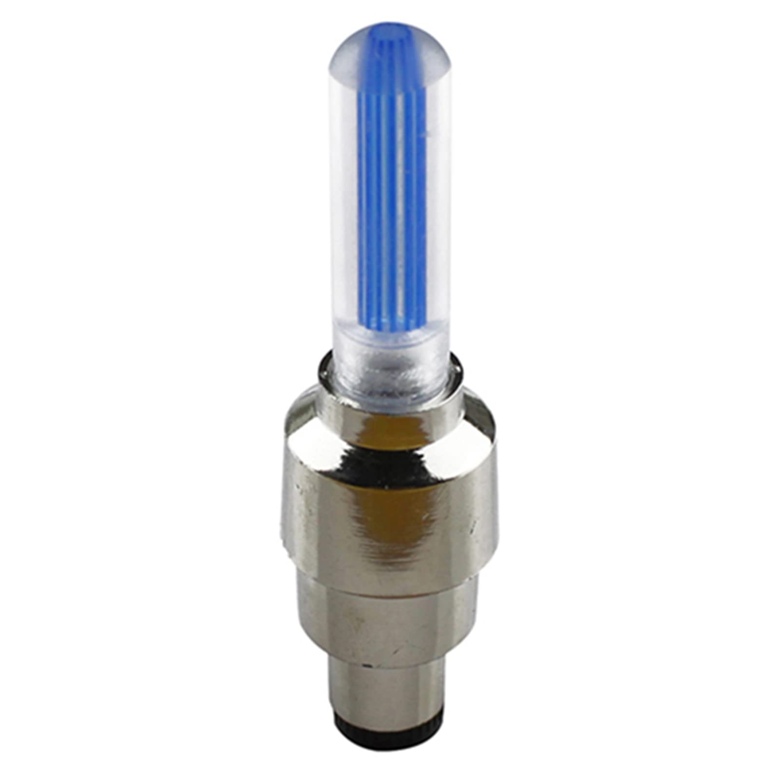 Blue LED Wheel Lights for Cars, Trucks & Motorcycles - Waterproof Tire Valve Cap Lights with Flash Mode - Enhance Safety & Style for Night Rides, Parties & Outdoor Adventures