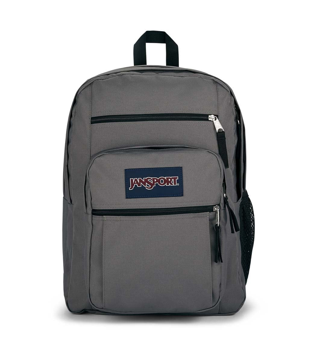 JanSport Big Student Backpack - Durable Laptop Backpack for College & High School, Graphite Grey - Perfect for School, Travel & Everyday Use
