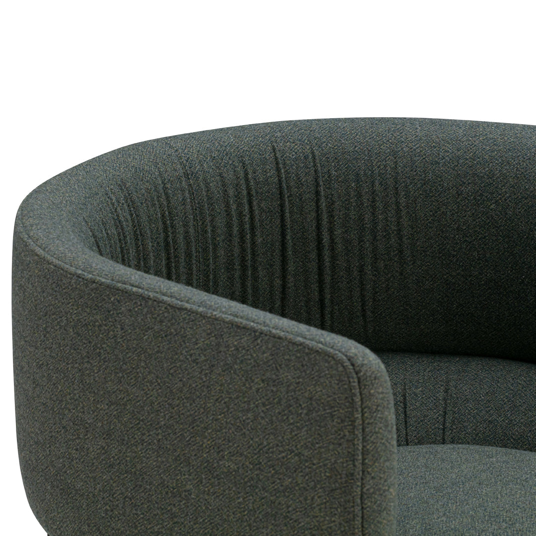 Modern Accent Chair - Mid Century Lounge Chair with Wooden Legs for Living Room, Bedroom, or Office - Comfortable Reading Chair with Soft Cushions and Ergonomic Design - Perfect for Relaxing, Napping, or Working from Home