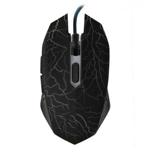 7 LED RGB Colorful Optical 2400DPI 6 Buttons USB Wired Gaming Mouse for PC Laptop - Perfect for FPS, MMO, and Office Work