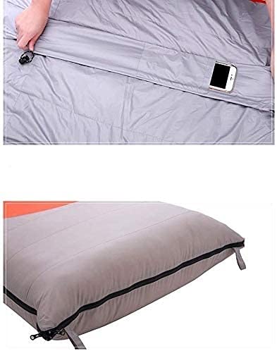 4 Season Lightweight Waterproof Sleeping Bag - Warm & Portable for Cold Weather Camping, Hiking, Hunting - Includes Compression Sack (Blue) - Perfect for Outdoor Adventures & Backpacking Trips