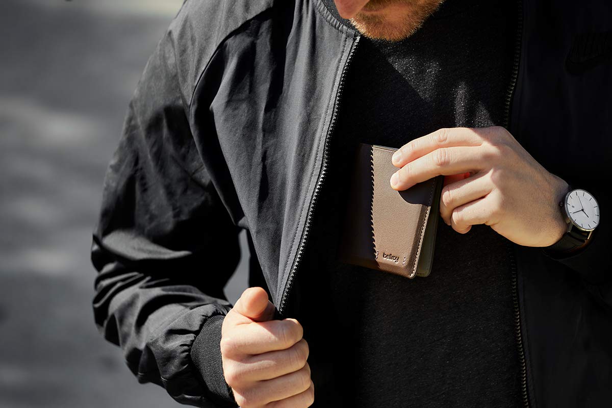 Bellroy Note Sleeve Premium Edition - Slim Leather Wallet & Billfold for Men | RFID Protection | Minimalist Design | Perfect for Everyday Carry & Travel