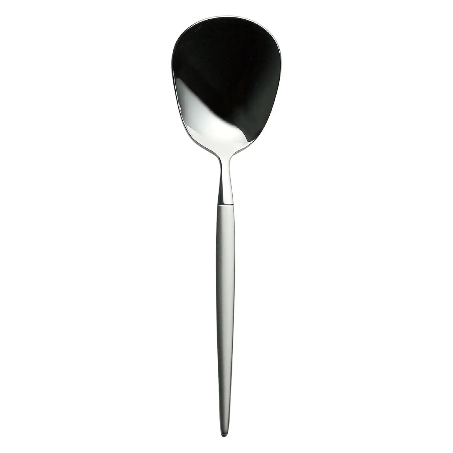 Premium Stainless Steel Serving Spoon - 18/8 Food-Grade Mirror Polish - Dishwasher Safe - Ideal for Restaurants, Catering & Home Dining - Luckywood Mirtoon