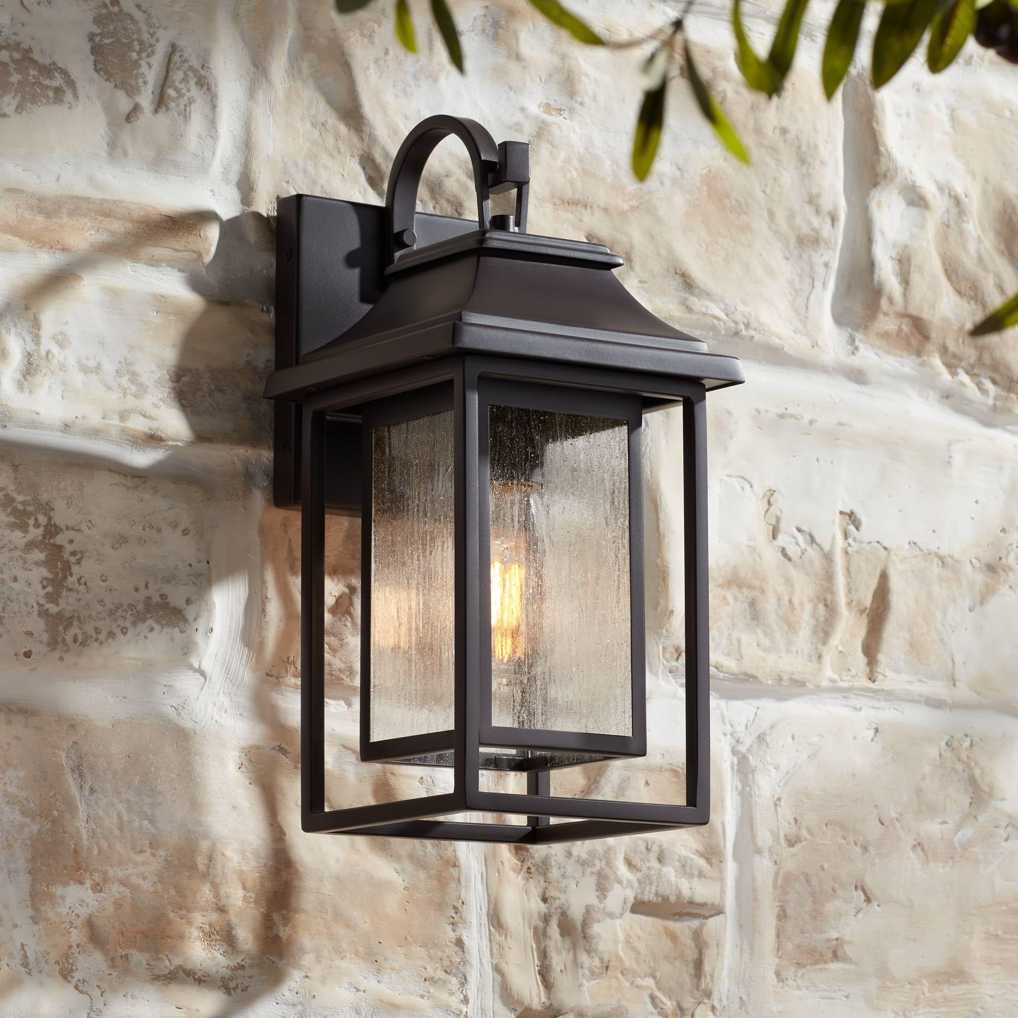 John Timberland Cecile Modern Outdoor Wall Light Fixture - 15