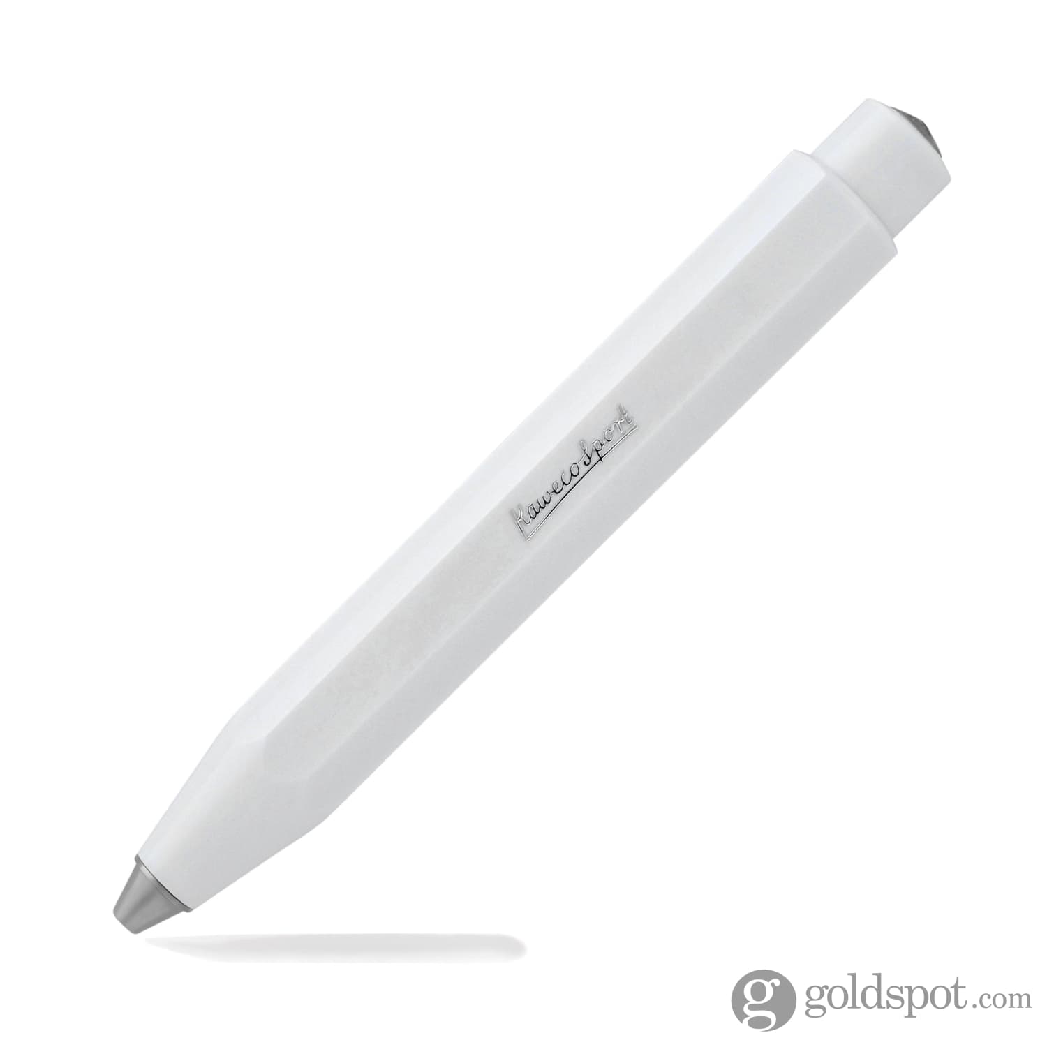 Kaweco Skyline Sport Ballpoint Pen - Premium White Fountain Pen for Writing, Sketching & Note Taking - Perfect Gift for Students, Professionals & Artists