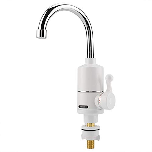 2200W Electric Instant Hot Water Faucet Heater - Tankless Kitchen Water Heater Tap for Fast Boiling & Coffee Making | Under Sink Installation, Perfect for Home & Office Use