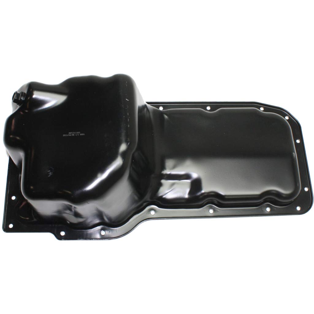 Jeep Grand Cherokee Oil Pan 1999-2004 | Rear Sump Location | 4.7L 6 qts Capacity | Heavy-Duty Steel Construction | Fits 8-Cylinder Engine | Perfect for Off-Roading & Engine Maintenance