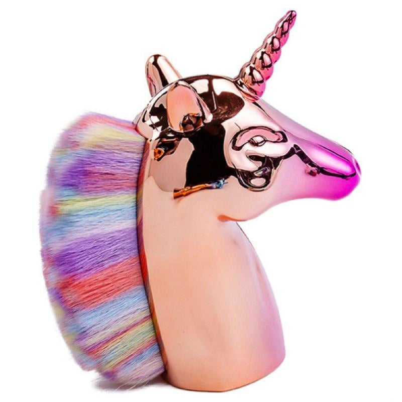 Unicorn Nail Dusting Brush - Professional Glitter & Powder Applicator for Nail Art - Perfect for DIY Manicures, Salon Use & Nail Design Enthusiasts