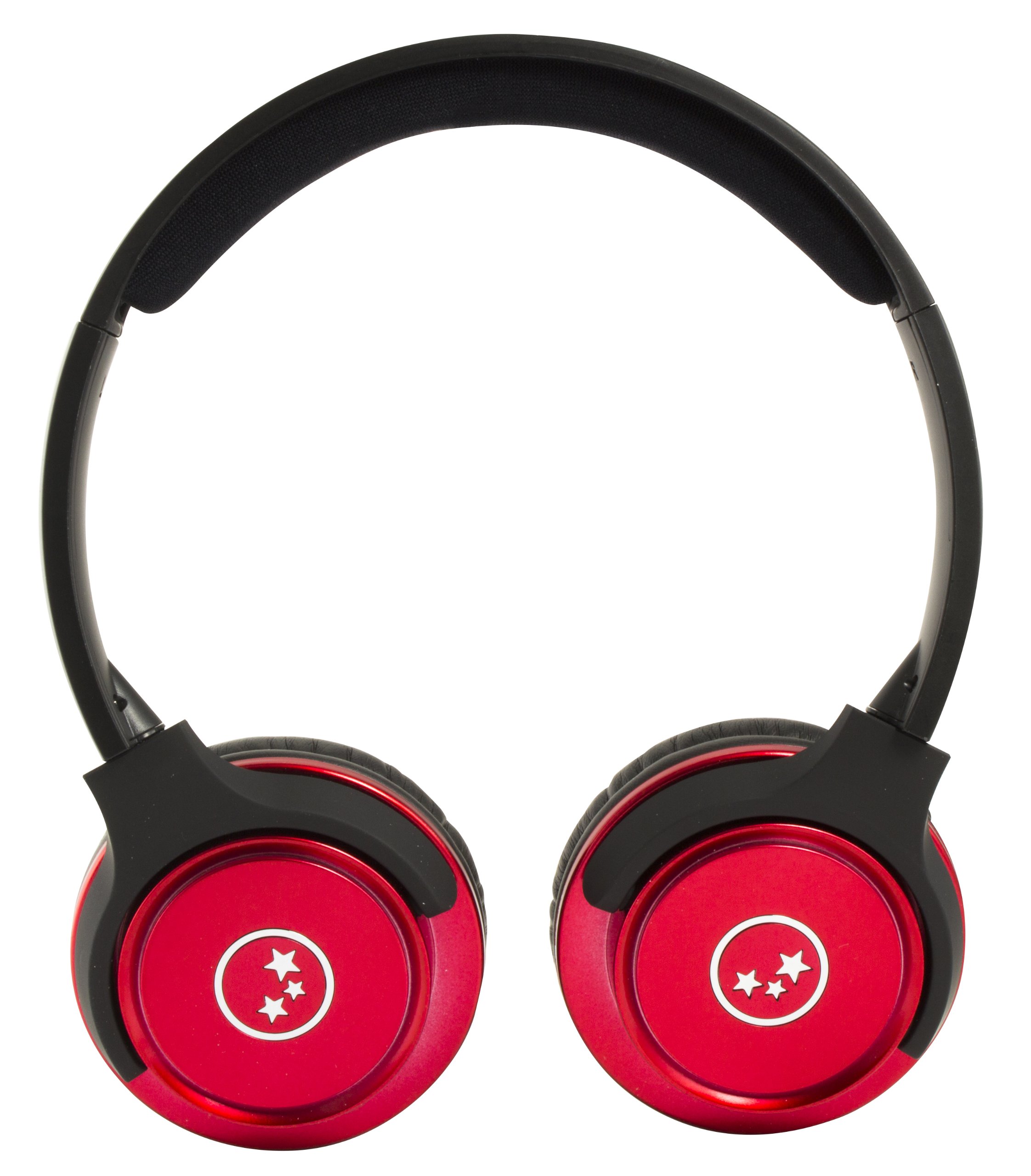 Universal Wired Headset with Noise Cancellation - Retail Packaging (Red) - Perfect for Gaming, Office Calls & Online Classes