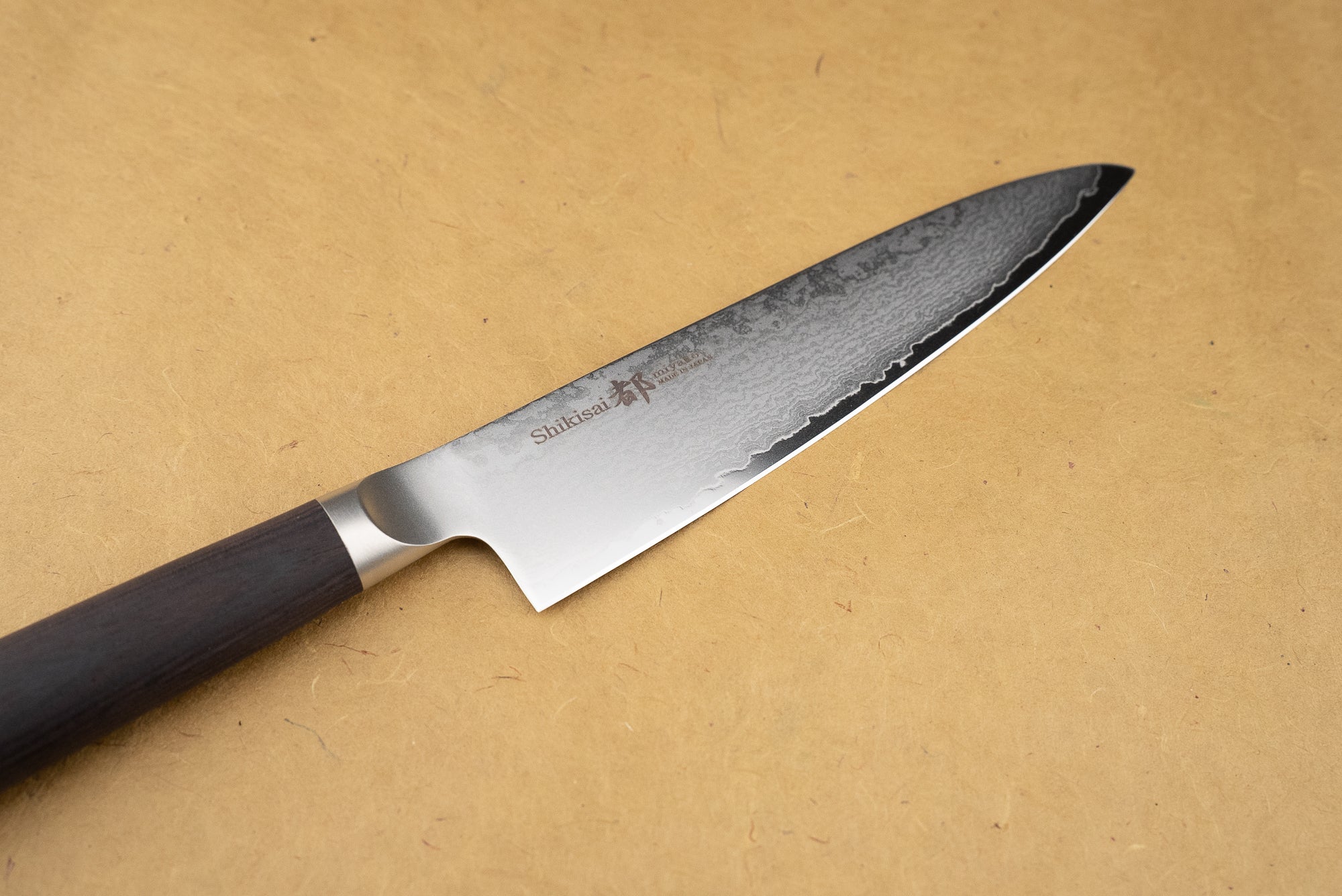 Shizu Hamono Shikisai Miyako 150mm Petty Knife - Japanese Stainless Steel Kitchen Knife for Slicing, Peeling & Precision Cutting - Perfect for Home Chefs & Professional Kitchens