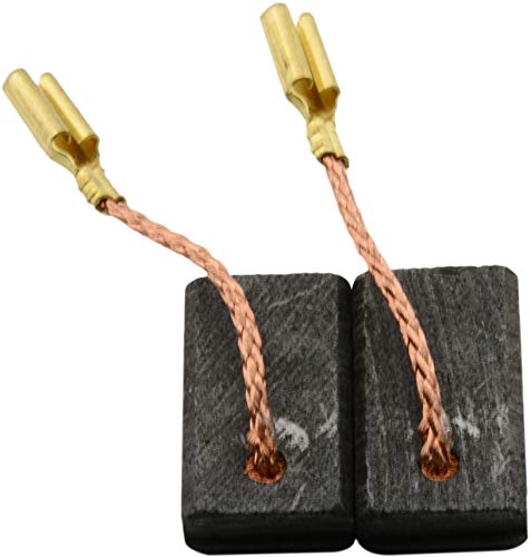 Milwaukee AG7-100 Carbon Brushes with Cable & Connector - Replacement Parts for Milwaukee Grinder AG7-100 - Perfect for Power Tool Maintenance & DIY Projects