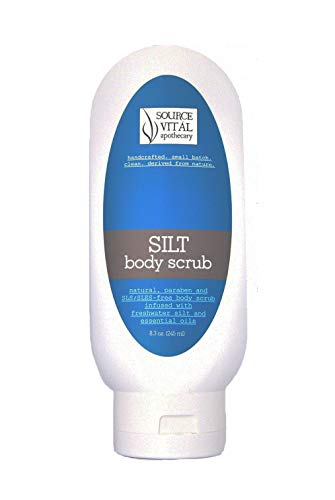 Source Vital Apothecary Silt Body Scrub - 8.39 oz Exfoliating & Detoxifying Body Wash for Smooth Skin | Spa Quality Skincare for Dry & Rough Skin at Home