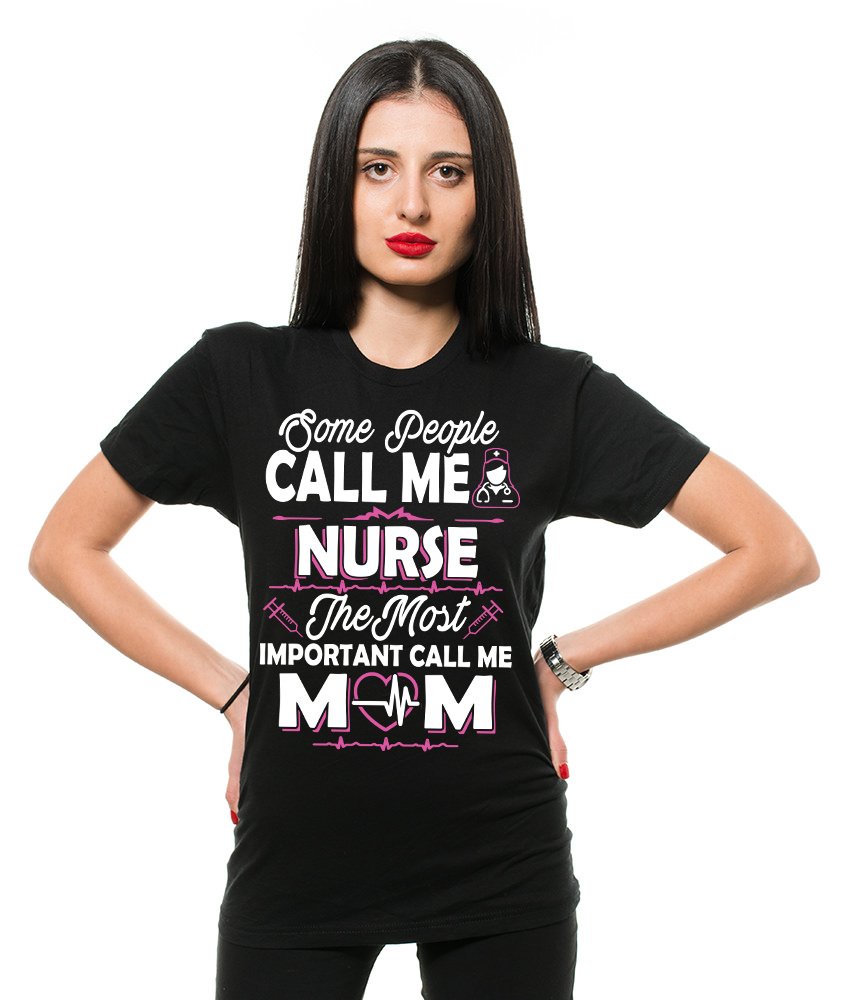RN Nurse Mom T-Shirt - Comfortable Medical Worker Shirt for Healthcare Professionals - Perfect for Nursing Shifts, Hospital Work & Medical Appreciation Gifts