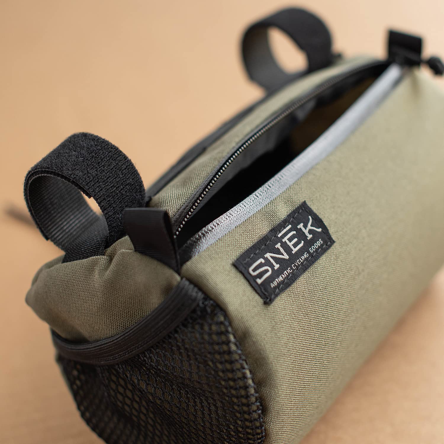 Snēk Cycling Handlebar Bag - Waterproof Bike Storage for Phone, Keys & Essentials - Perfect for Commuting, Bikepacking & Outdoor Adventures