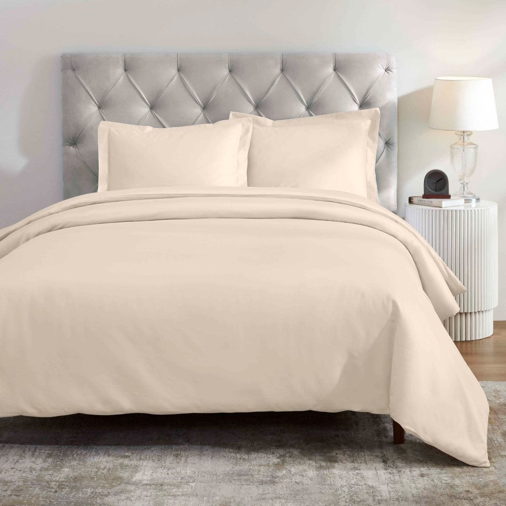 Luxury 1200 Thread Count Egyptian Cotton Duvet Cover Set - King Size Bedding for Hotel Comfort at Home | Perfect for Master Bedroom & Guest Room Decor