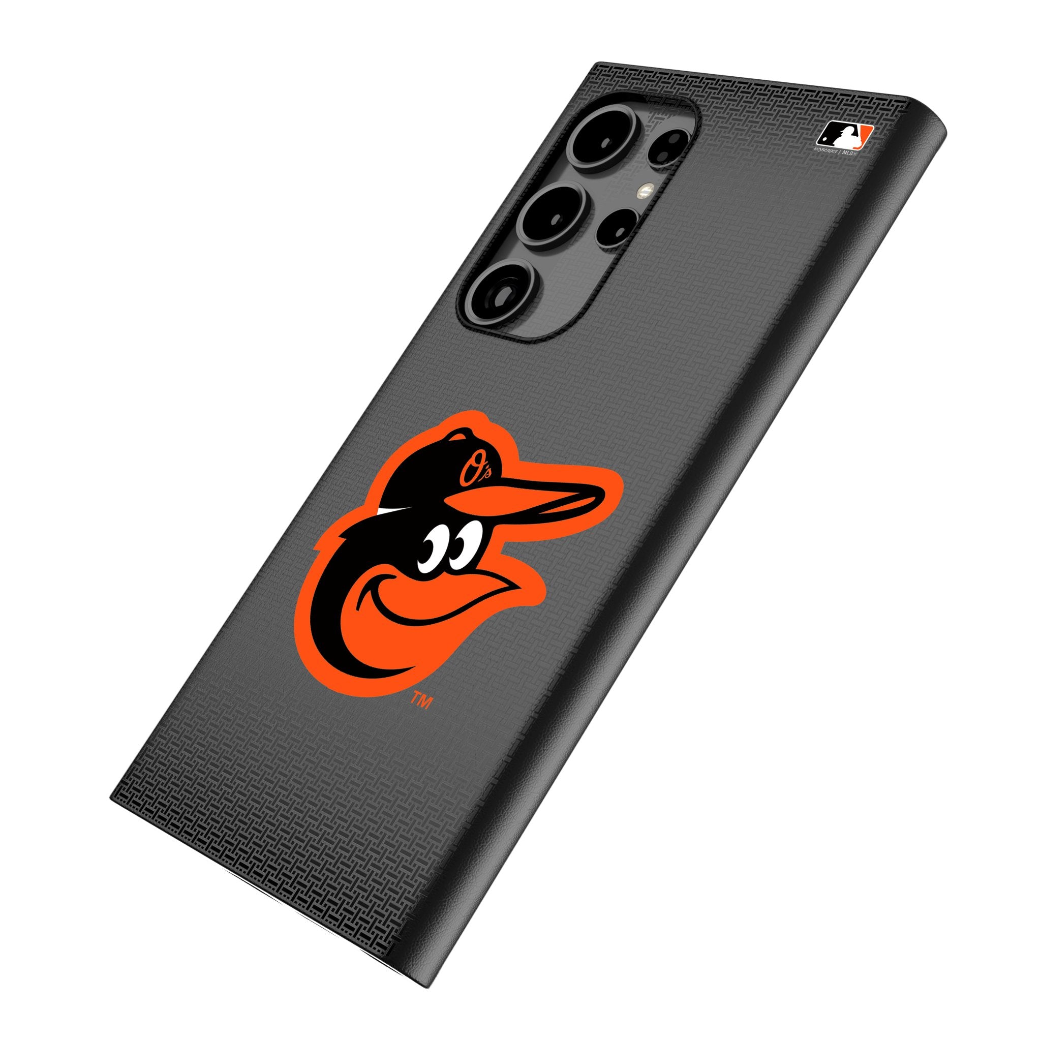 Baltimore Orioles MagSafe Compatible Phone Case for Samsung Galaxy - Durable & Stylish Linen Design for Baseball Fans - Perfect for Game Days & Everyday Use