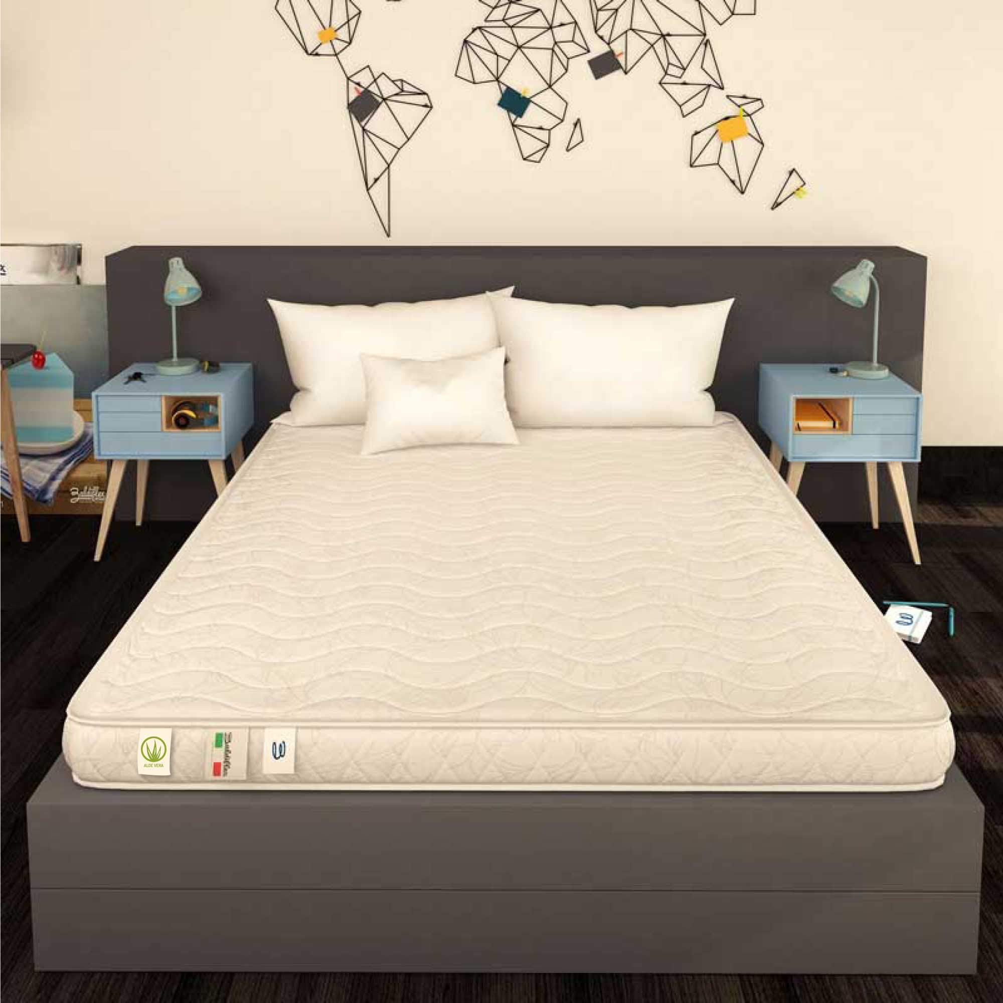 Baldiflex Easy Aloe Memory Foam Mattress 53