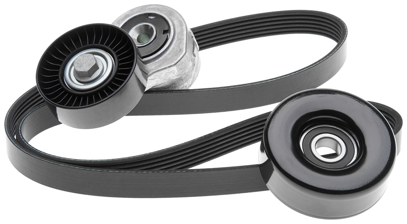 High-Quality Serpentine Belt Drive Component Kit - Compatible with Multiple Car Models - Perfect for Engine Maintenance & Performance Upgrades