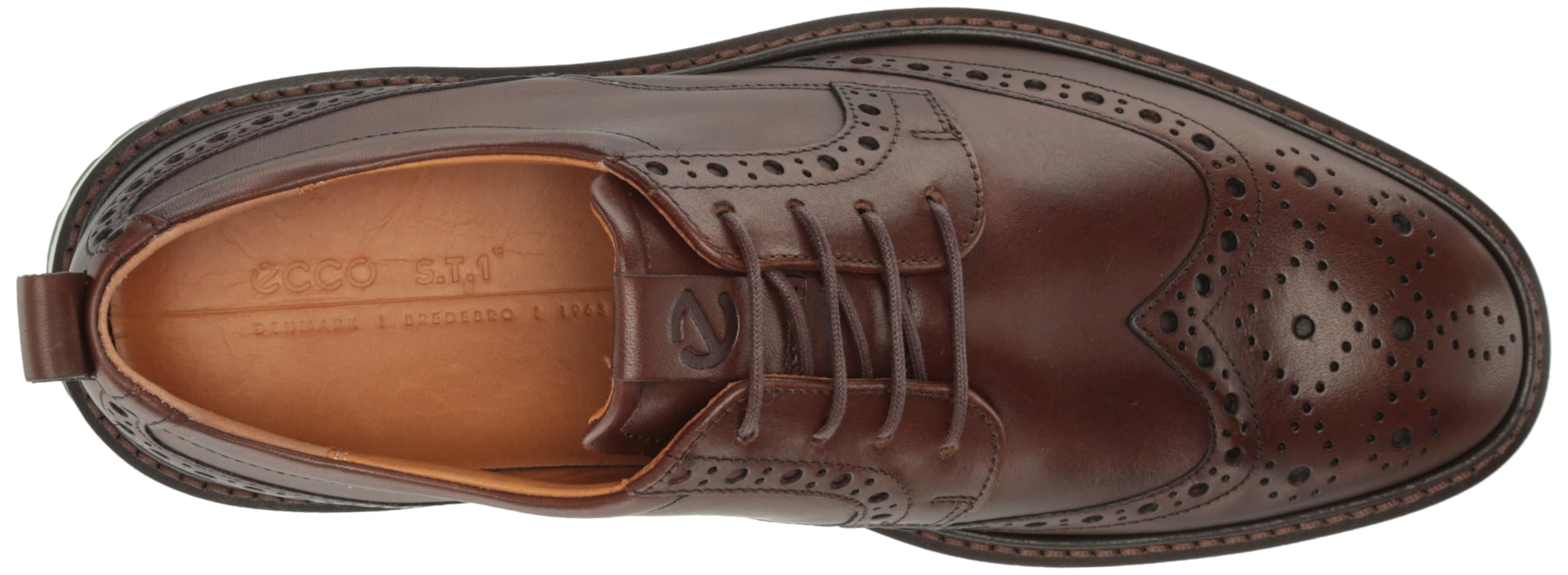 ECCO Men's St. 1 Hybrid Brogue Oxford Shoes - Comfortable & Stylish Leather Dress Shoes for Business, Office & Formal Occasions