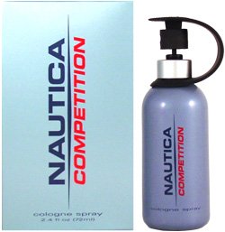 Nautica Competition Cologne for Men - 2.4 oz Eau de Cologne Spray | Fresh Aquatic Scent for Daywear, Office & Casual Outings