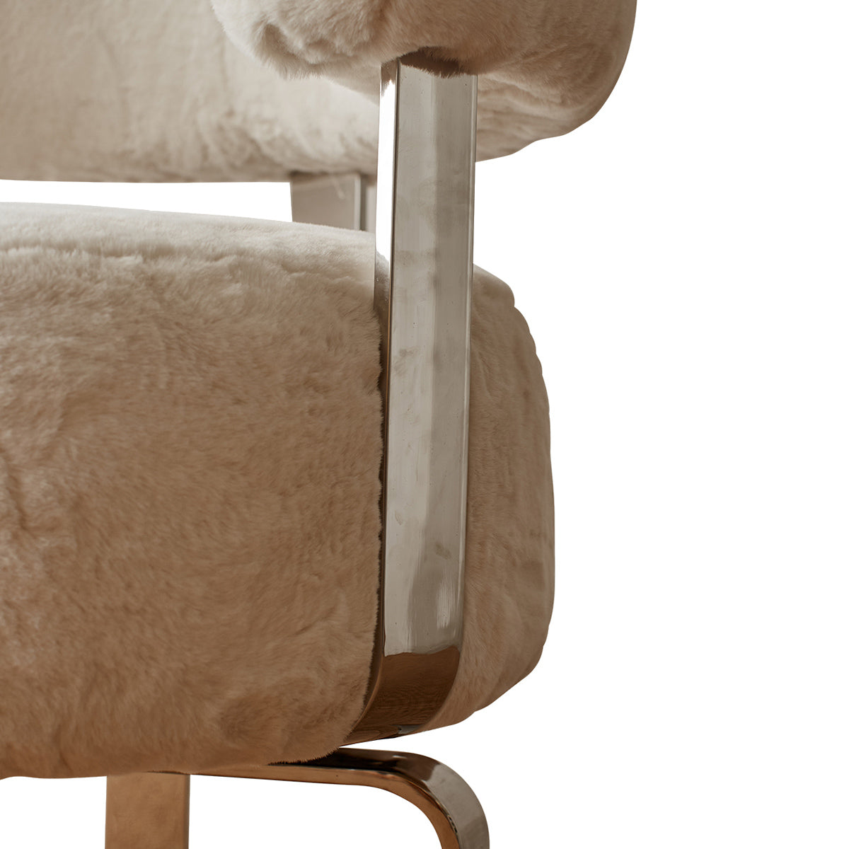 Mcmullin Elba Armchair - Modern Accent Chair for Living Room, Bedroom & Office - Comfortable Upholstered Lounge Chair with Wooden Legs - Perfect for Relaxing, Reading & Decorating Your Home