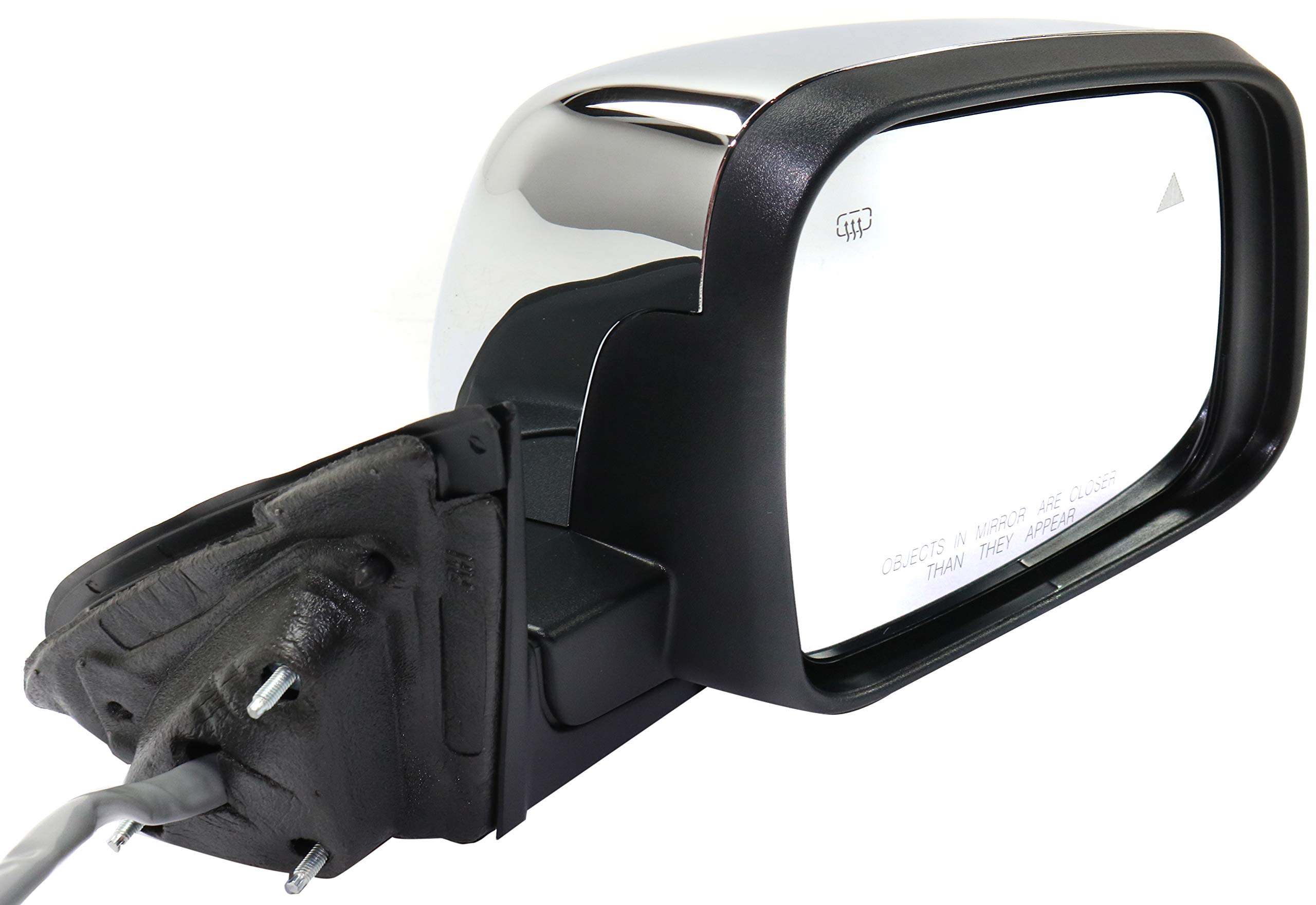 Garage-Pro Heated Power Glass Side Mirror with Blind Spot Detection & Signal Light - Compatible with 2014-2019 Jeep Grand Cherokee (Passenger Side) | Enhanced Safety for Highway Driving & Parking Assistance