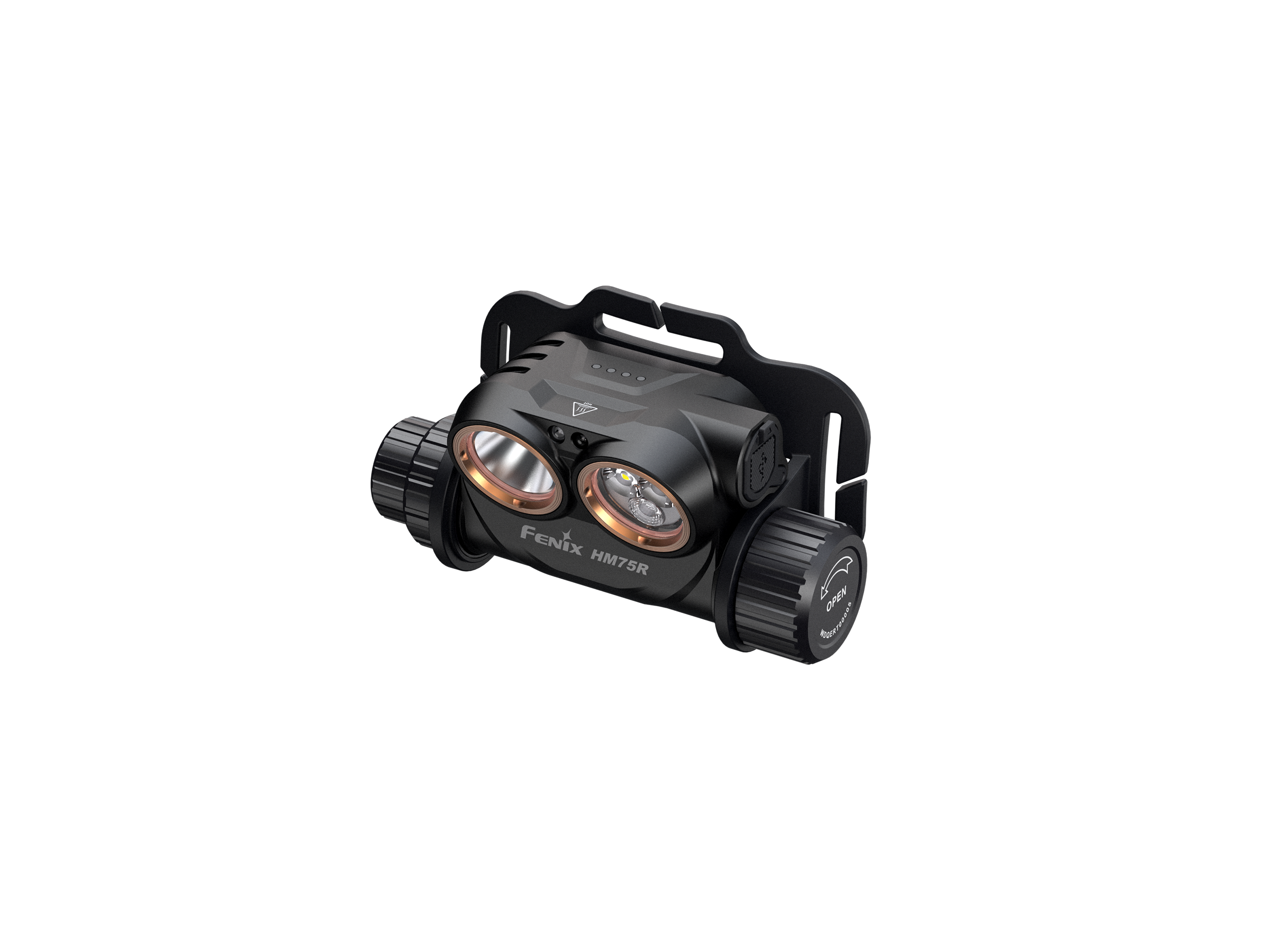 Fenix HM75R Rechargeable 1600 Lumens Industrial Headlamp - Perfect for Camping, Hiking, and Outdoor Work