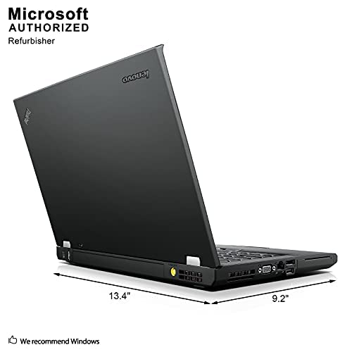 Lenovo ThinkPad T420 Laptop - Intel Core i5-2410M 2.3GHz, 8GB RAM, 320GB HDD, Windows 10 Pro (Certified Refurbished) | Business & Office Computing, Remote Work, College Student Essentials