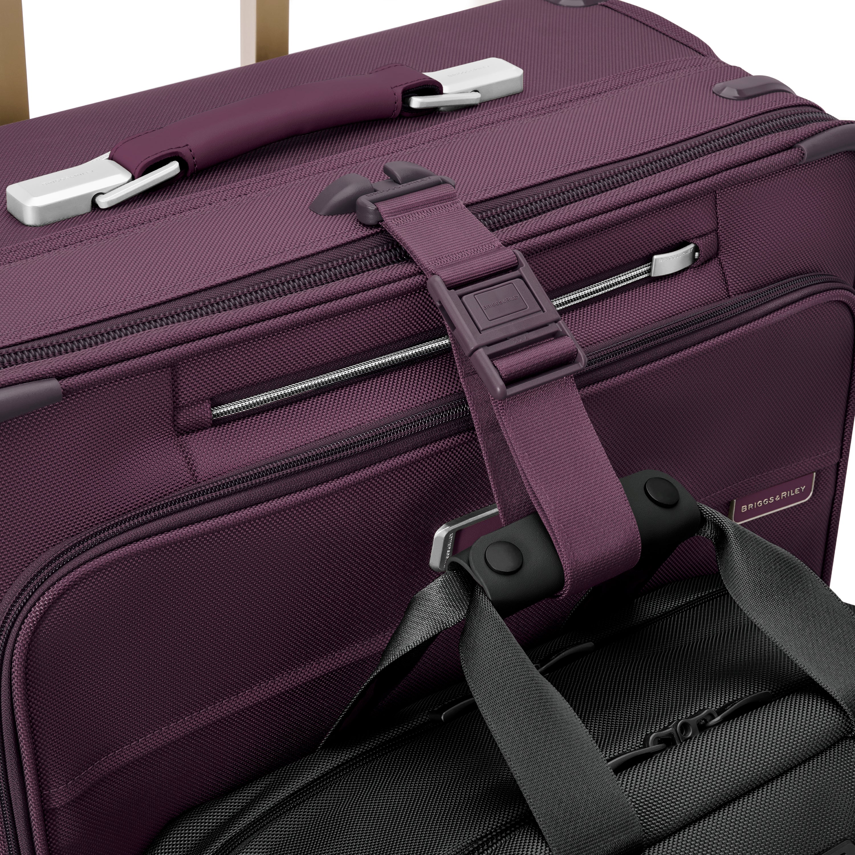 Briggs & Riley Baseline Essential 2 Wheel Carry On Luggage - Lightweight Durable Suitcase for Business Travel & Weekend Getaways | TSA Approved Spinner Luggage with Expandable Design