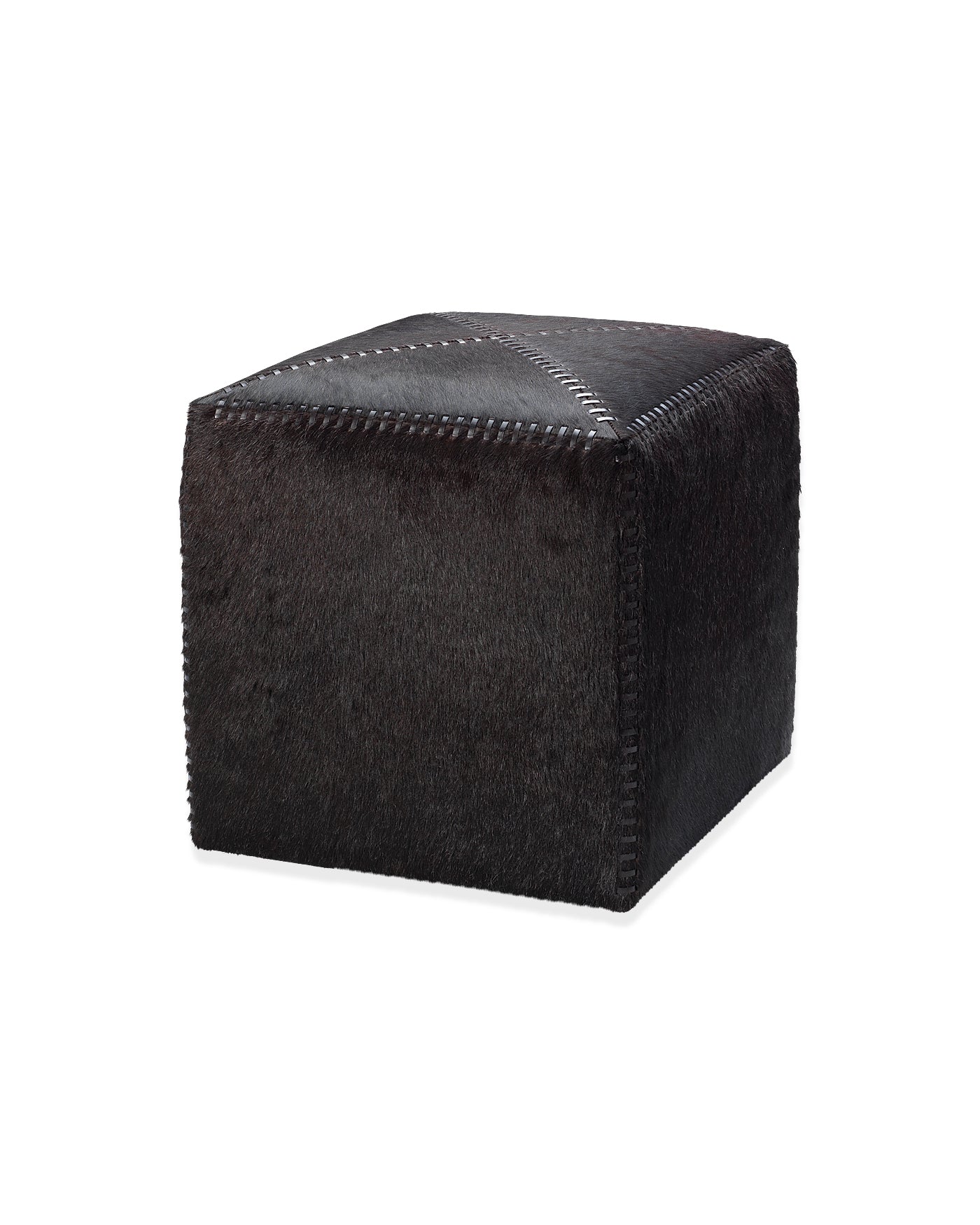 Compact Espresso Ottoman Footrest - Perfect for Living Room, Bedroom & Office Comfort