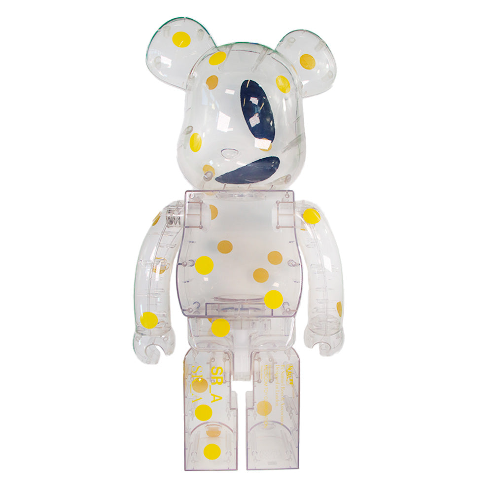 1000% Bearbrick SR_A 2nd Version Collectible Art Toy - Limited Edition Designer Vinyl Figure for Display & Home Decor