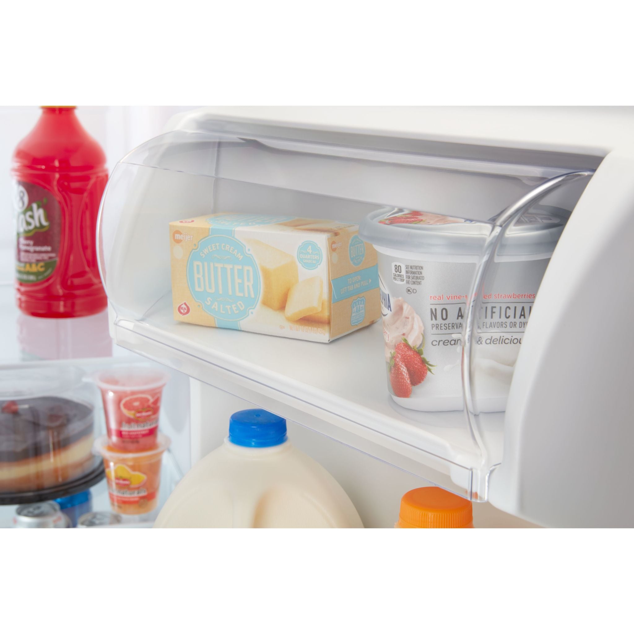 Amana Side by Side Refrigerator (ASI2175GRS) - 25.5 Cu. Ft. Stainless Steel French Door Fridge with Ice Maker & Water Dispenser - Perfect for Large Families & Open Kitchen Designs