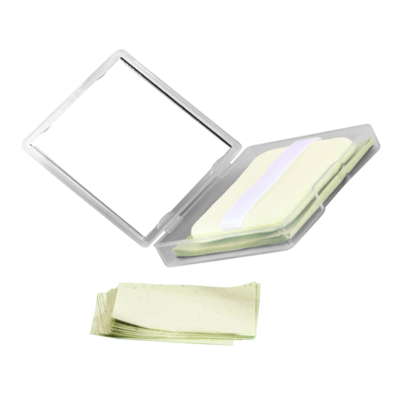 Healifty Oil Absorbing Sheets Set - 100% Natural Blotting Paper for Face, Oily Skin & Makeup - Portable Oil Control for Shine-Free Skin | Perfect for Gym, Travel & Daily Use