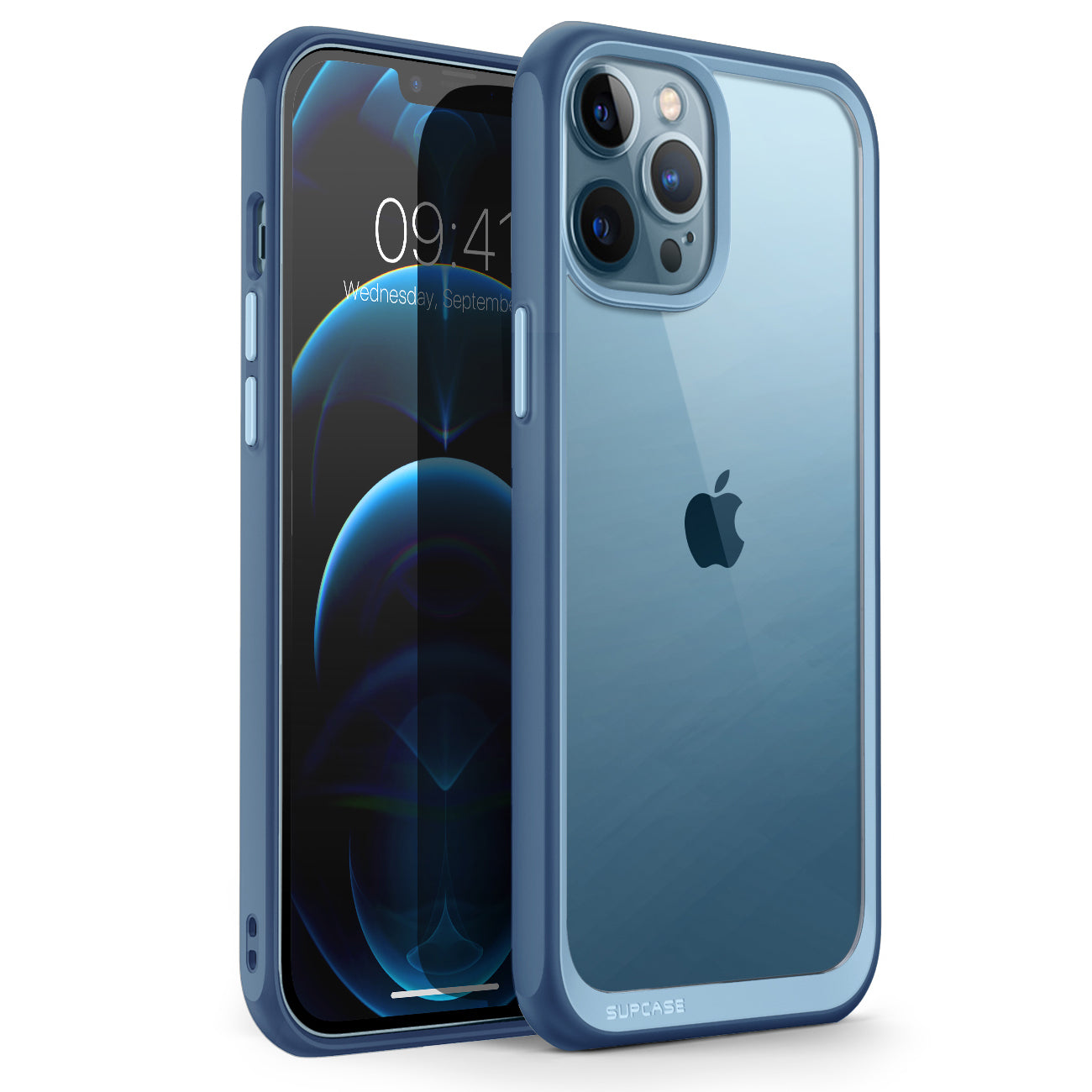 iPhone 13 Pro Max Case 6.7 Inch - Unicorn Beetle Style Slim Clear Protective Cover in Blue | Shockproof & Scratch Resistant | Perfect for Everyday Use, Travel & Outdoor Activities