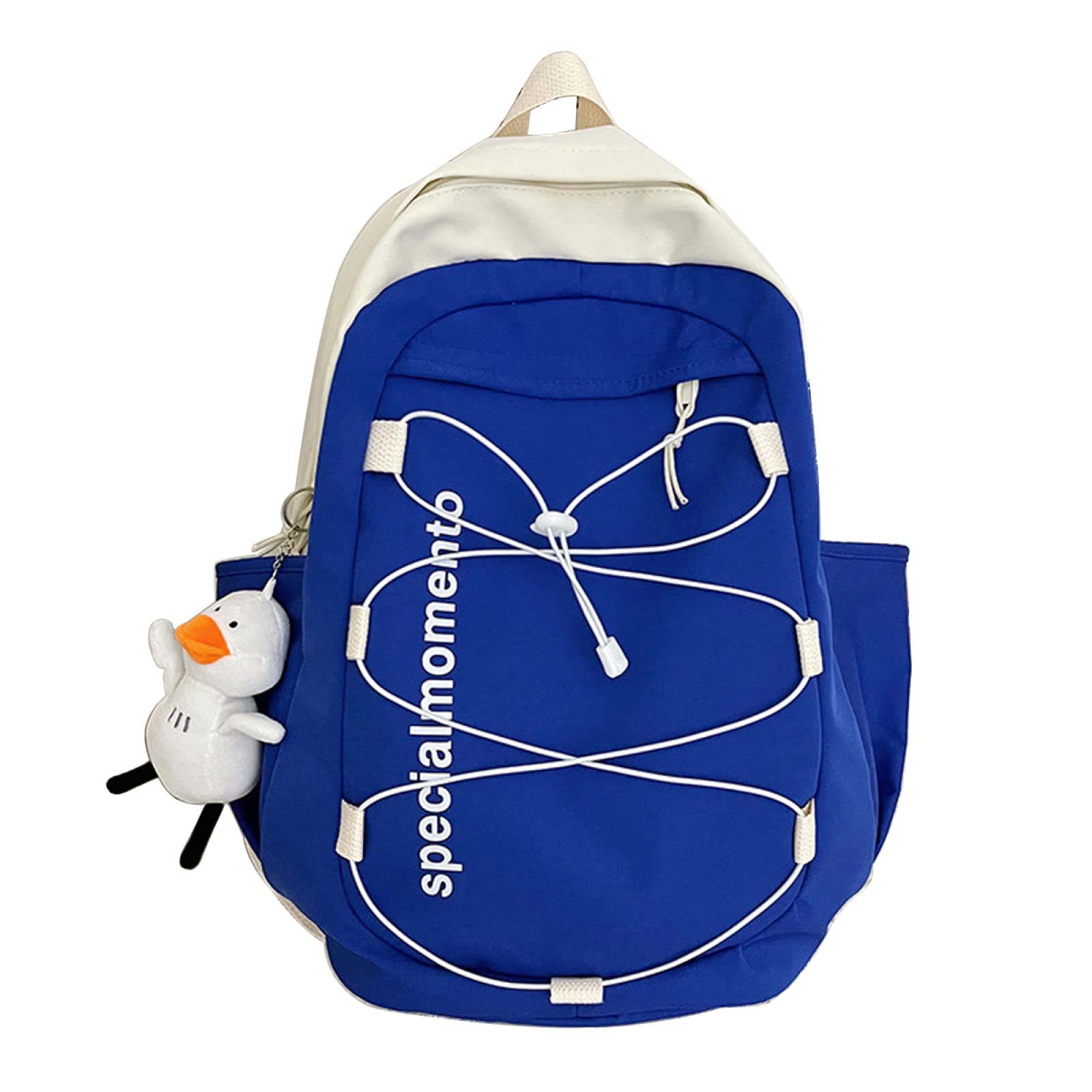 QIANJINGCQ Large Capacity Fashion Backpack for Women - Waterproof Travel Backpack with Drawstring, Lightweight School Bag for Students, College, Work & Outdoor Activities