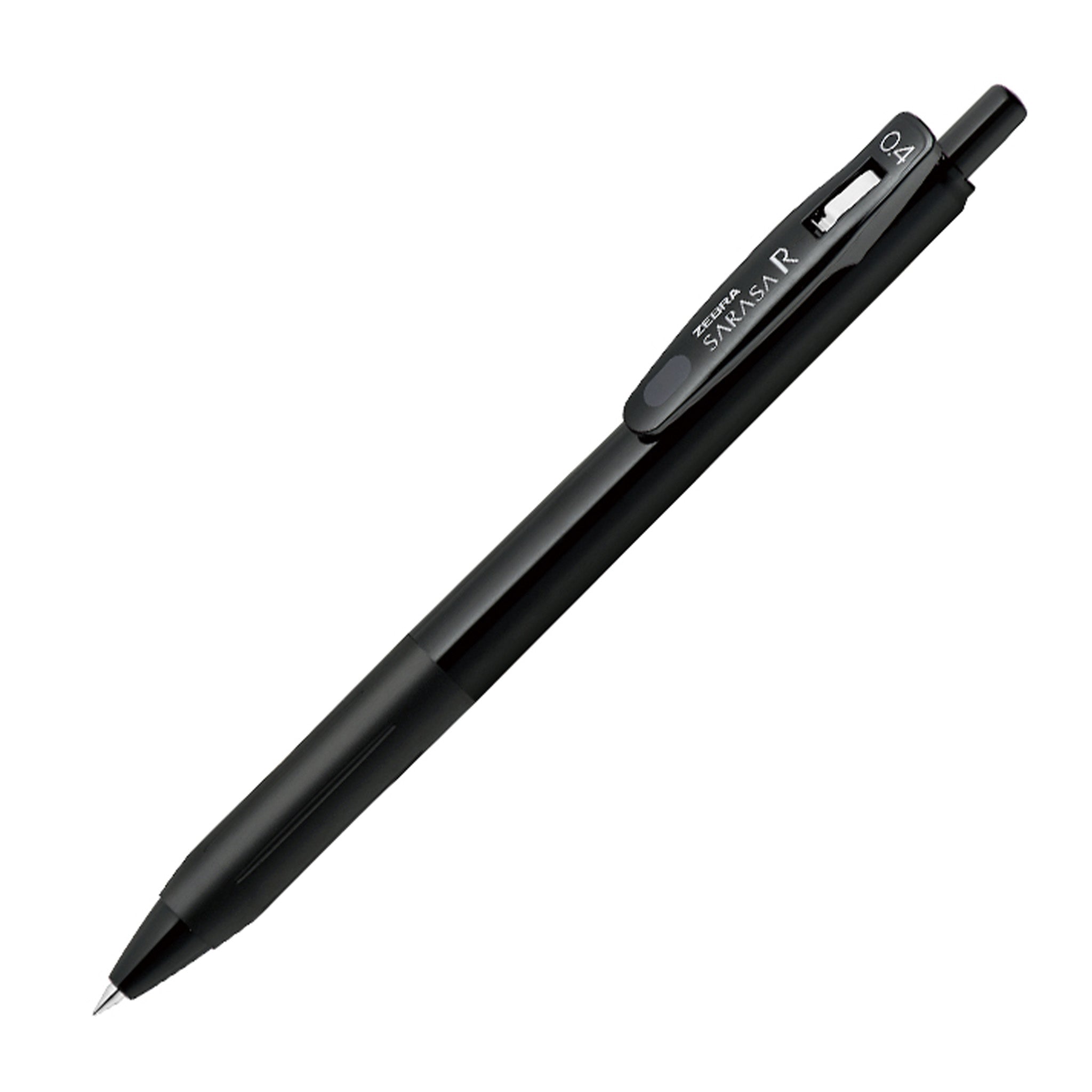 Zebra Sarasa R Gel Ink Pen - Smooth Writing 0.5mm Fine Point - Assorted Colors - Perfect for Note Taking, Journaling & Office Use